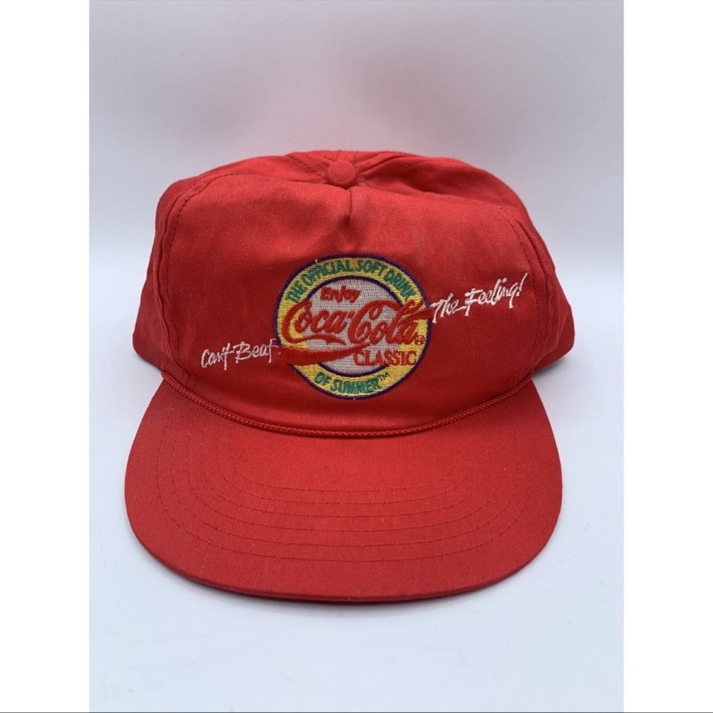 Vintage Coca Cola 5 Panel Hat